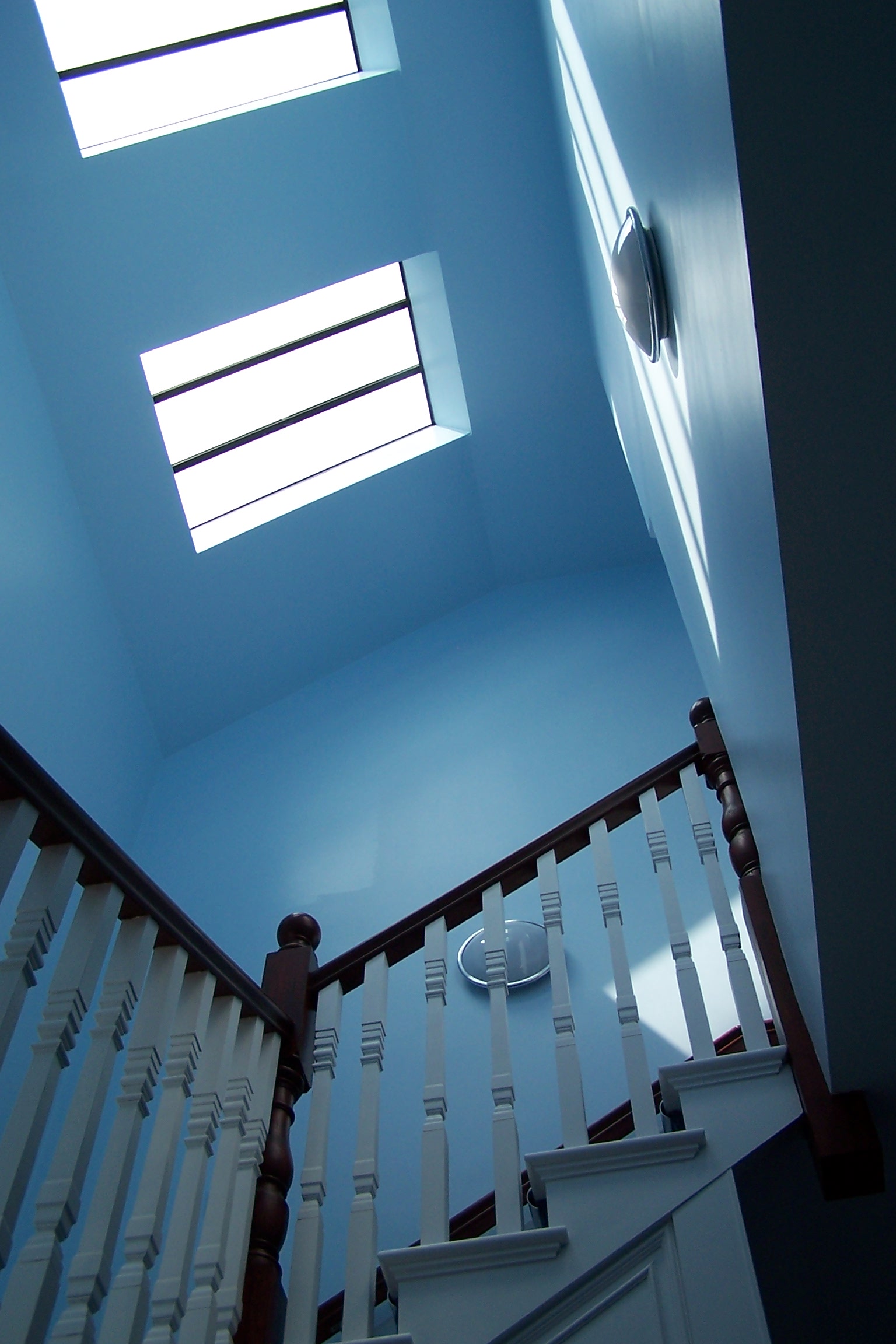 Communal stair in converted building