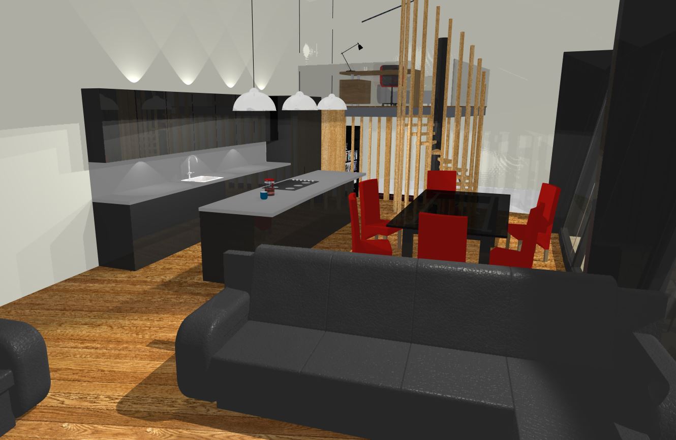 Interior perspective